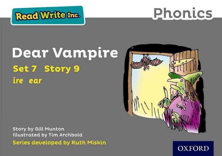 Produktbild: Read Write Inc. Phonics: Dear Vampire (Grey Set 7 Storybook 9)