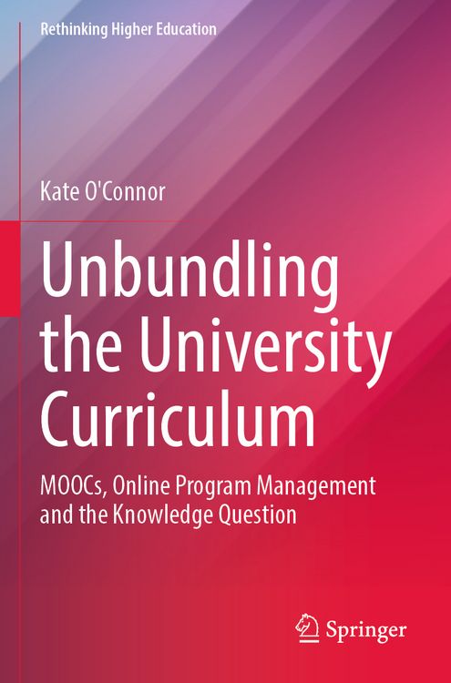 Produktbild: Unbundling the University Curriculum