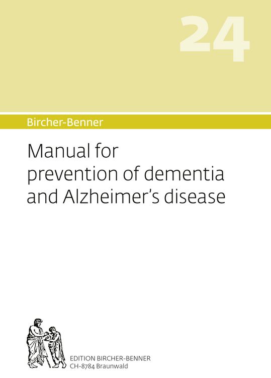 Produktbild: Bircher-Benner 24, Manual for prevention of dementia and Alzheimer's disease