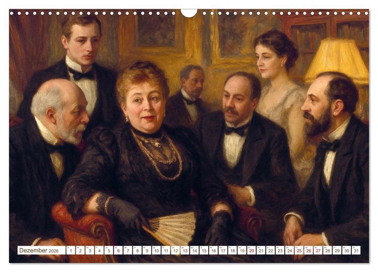 Produktbild: Theodor Fontane (Wandkalender 2026 DIN A3 quer), CALVENDO Monatskalender