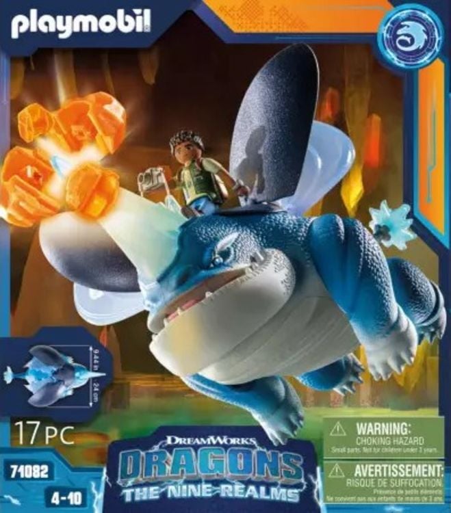 Bild vom Artikel PLAYMOBIL 71082 - Dragons, Die 9 Welten - Plowhorn & D'Angelo vom Autor 