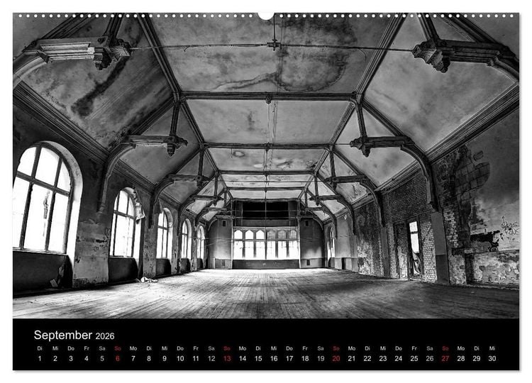 Produktbild: lost beauty (hochwertiger Premium Wandkalender 2026 DIN A2 quer), Kunstdruck in Hochglanz