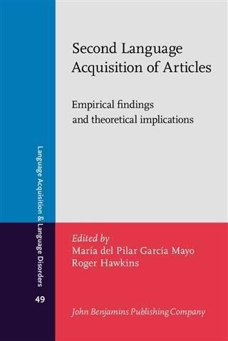 Produktbild: Second Language Acquisition of Articles