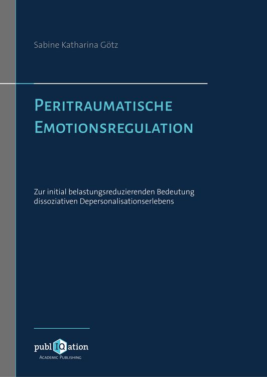 Produktbild: Peritraumatische Emotionsregulation