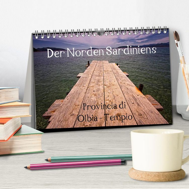 Produktbild: Der Norden Sardiniens (Tischkalender 2026 DIN A5 quer), CALVENDO Monatskalender