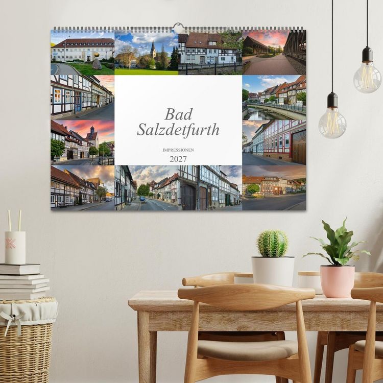 Produktbild: Bad Salzdetfurth Impressionen (Wandkalender 2027 DIN A2 quer), CALVENDO Monatskalender