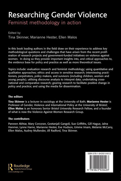 Produktbild: Researching Gender Violence