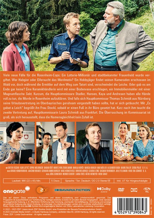 Produktbild: Die Rosenheim-Cops Staffel 22 [5 DVDs]