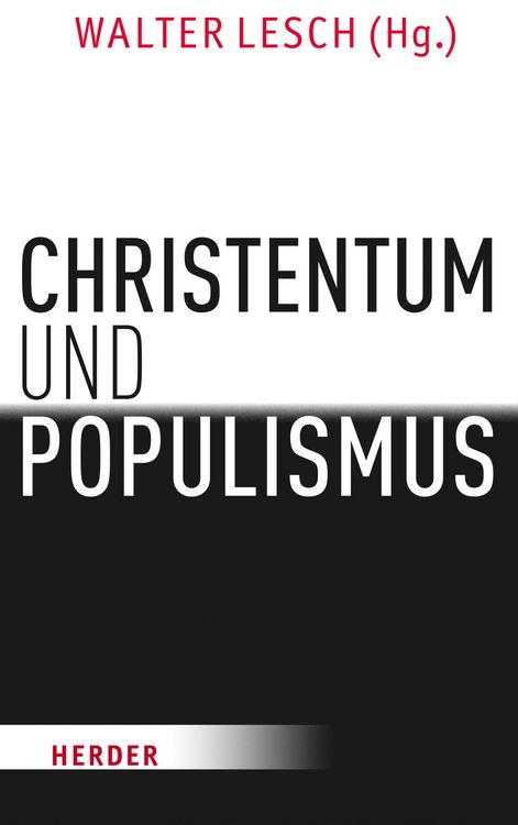 Produktbild: Christentum und Populismus