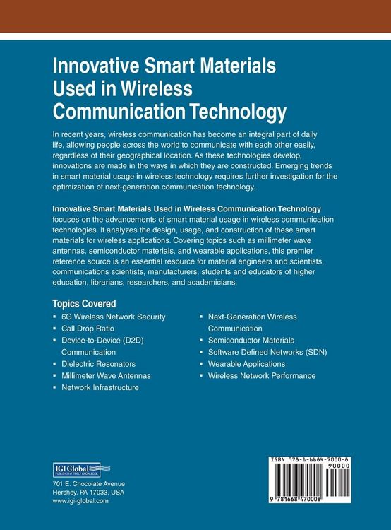 Produktbild: Innovative Smart Materials Used in Wireless Communication Technology