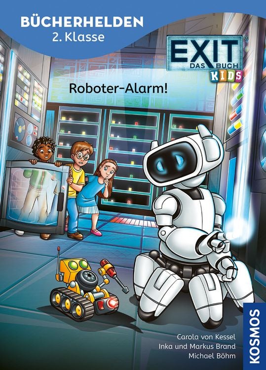 Bild vom Artikel EXIT® - Das Buch, Bücherhelden 2. Klasse, Roboter-Alarm! vom Autor Inka Brand