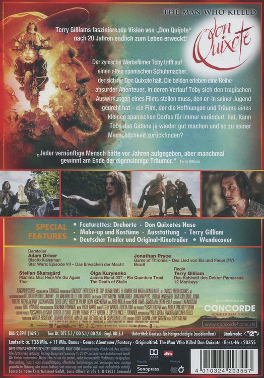 Produktbild: The Man Who Killed Don Quixote