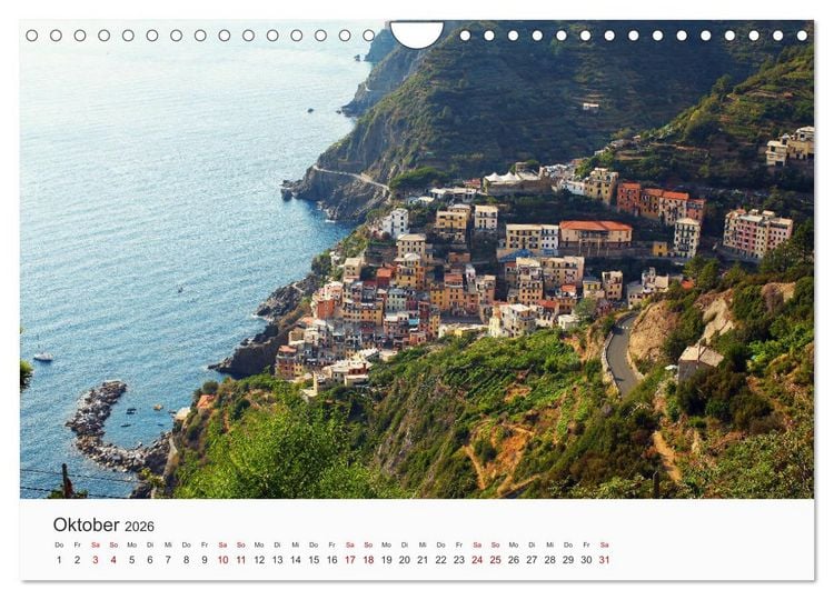Produktbild: Einzigartige Momente in Italien. (Wandkalender 2026 DIN A4 quer), CALVENDO Monatskalender