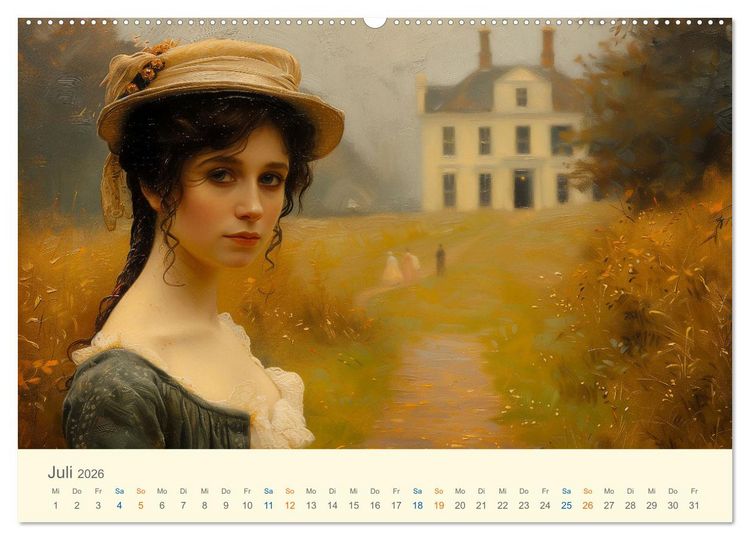 Produktbild: Helden der Weltliteratur (Wandkalender 2026 DIN A2 quer), CALVENDO Monatskalender