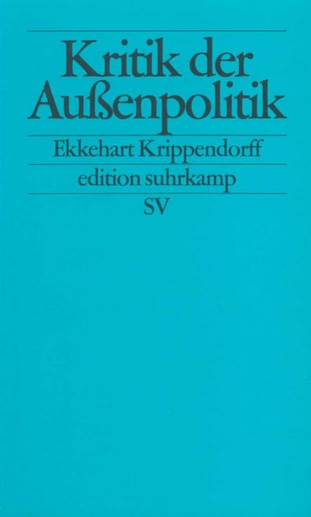 Produktbild: Kritik der Außenpolitik