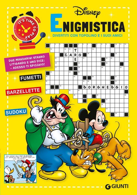 Produktbild: Enigmistica Disney. Divertiti con Topolino e i suoi amici