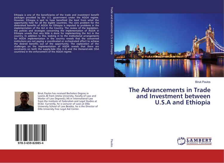 Produktbild: The Advancements in Trade and Investment between U.S.A and Ethiopia