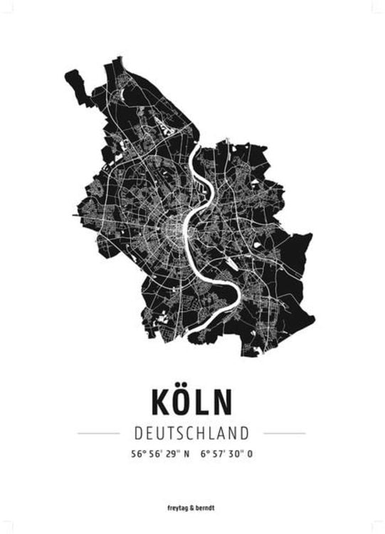 Bild vom Artikel Köln, Designposter vom Autor Freytag-Berndt und Artaria KG
