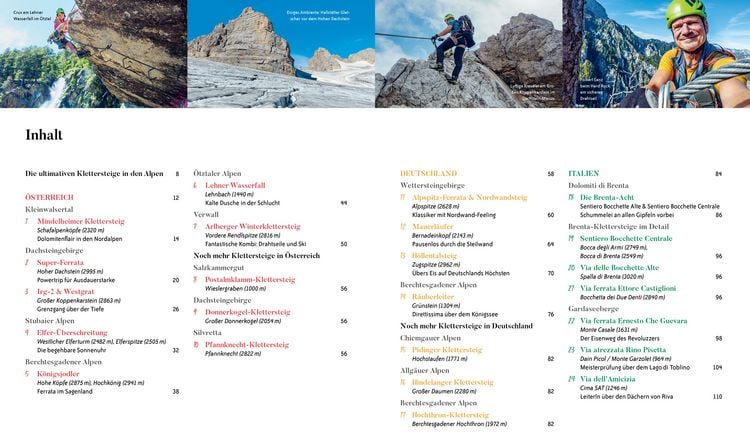 Produktbild: Die ultimativen Klettersteige in den Alpen