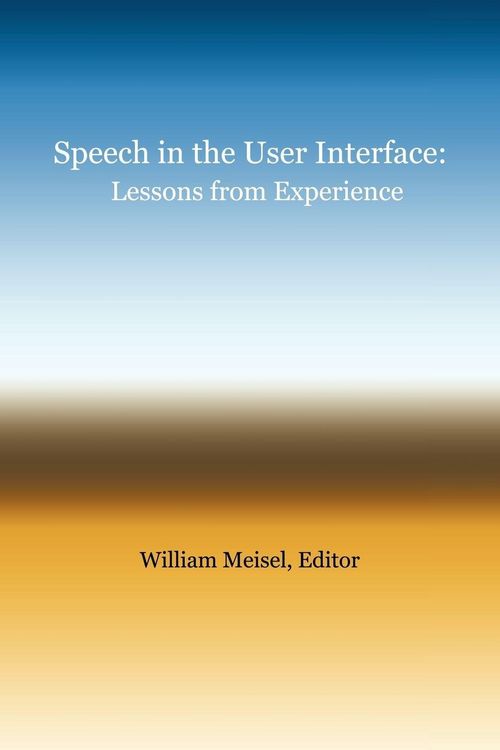 Produktbild: Speech in the User Interface