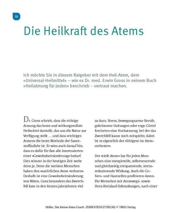 Produktbild: Der kleine Atem-Coach