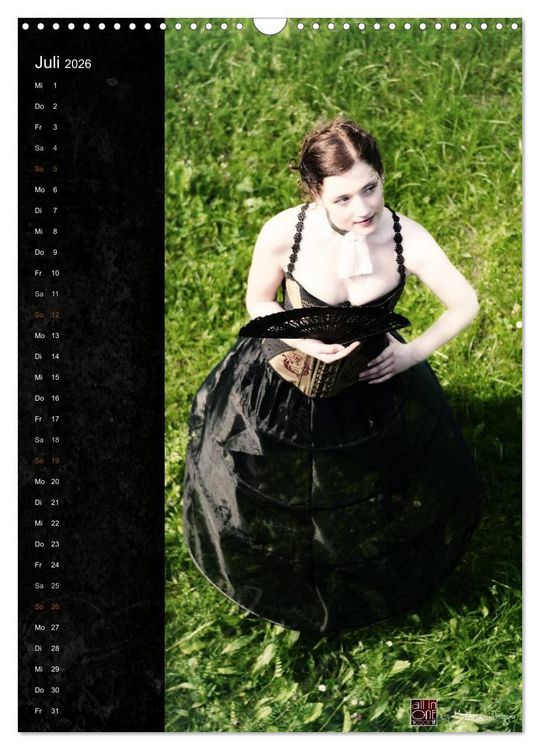 Produktbild: Mode au Chateau (Wandkalender 2026 DIN A3 hoch), CALVENDO Monatskalender