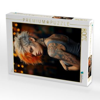 Produktbild: CALVENDO Puzzle Tattoos | 1000 Teile Lege-Gr&ouml;&szlig;e 64x48cm Foto-Puzzle f&uuml;r gl&uuml;ckliche Stunden