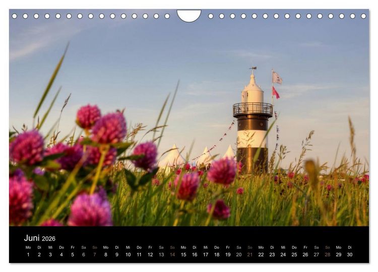 Produktbild: Leuchtturm "Kleiner Preu&szlig;e" (Wandkalender 2026 DIN A4 quer), CALVENDO Monatskalender