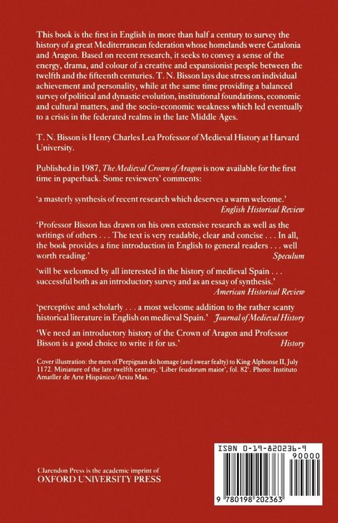 Produktbild: The Medieval Crown of Aragon 'a Short History'