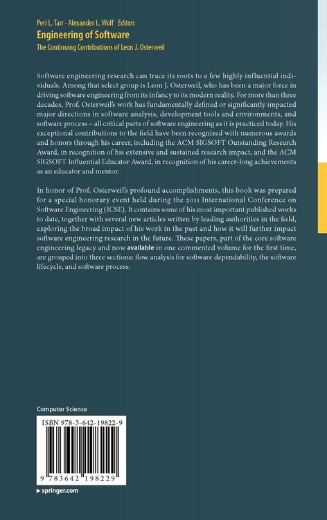 Produktbild: Engineering of Software