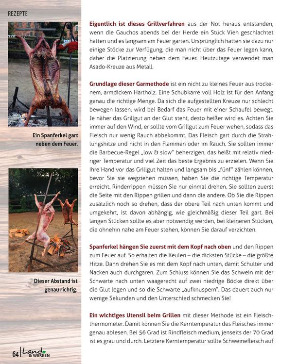 Kochen in der Jagdhütte