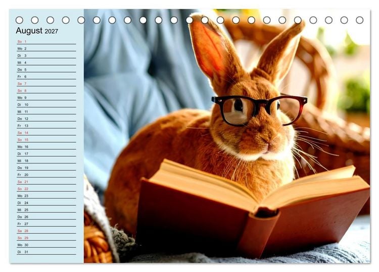 Produktbild: Tierisch kreativ: Hobbies im Tierreich (Tischkalender 2027 DIN A5 quer), CALVENDO Monatskalender