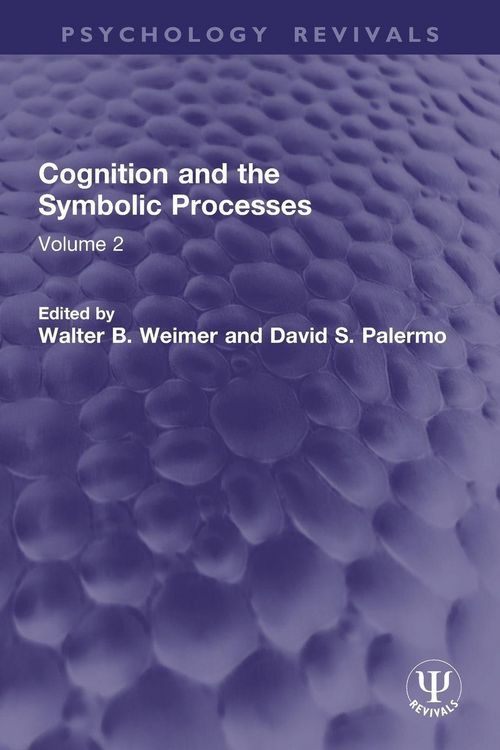 Produktbild: Cognition and the Symbolic Processes