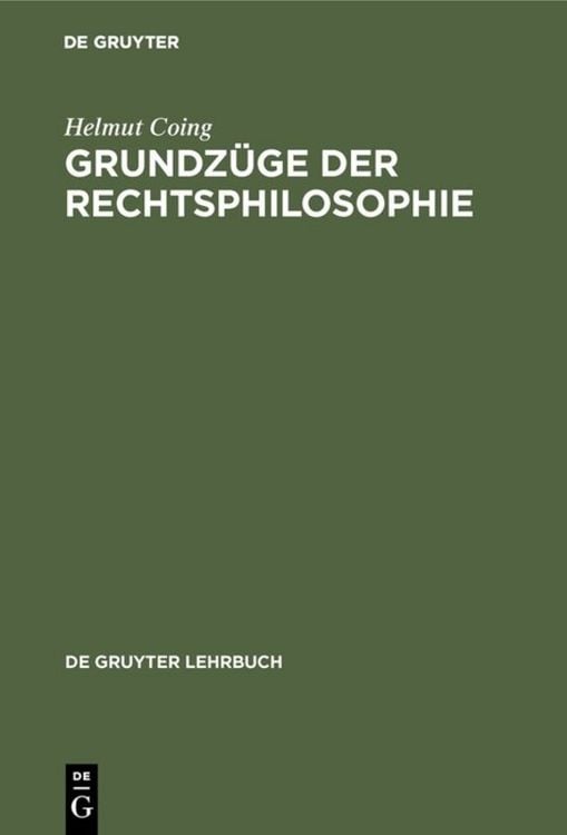 Produktbild: Grundz&uuml;ge der Rechtsphilosophie
