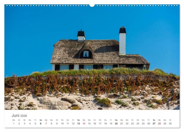 Produktbild: D&auml;nemark - Land im Licht (Wandkalender 2026 DIN A2 quer), CALVENDO Monatskalender