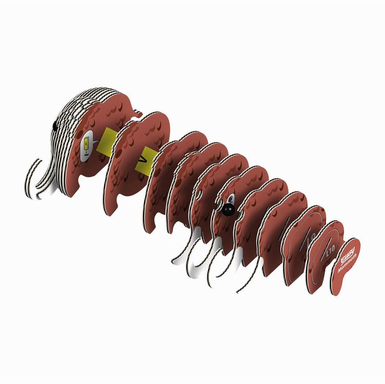 Produktbild: EUGY - 3D Bastelset Mammut