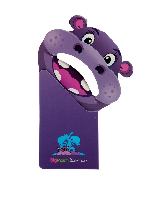 Produktbild: Bigmouth Hippo - Dein schlaues Lesezeichen - Mit Magnet
