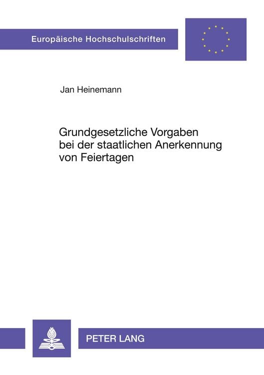 Produktbild: Grundgesetzliche Vorgaben bei der staatlichen Anerkennung von Feiertagen
