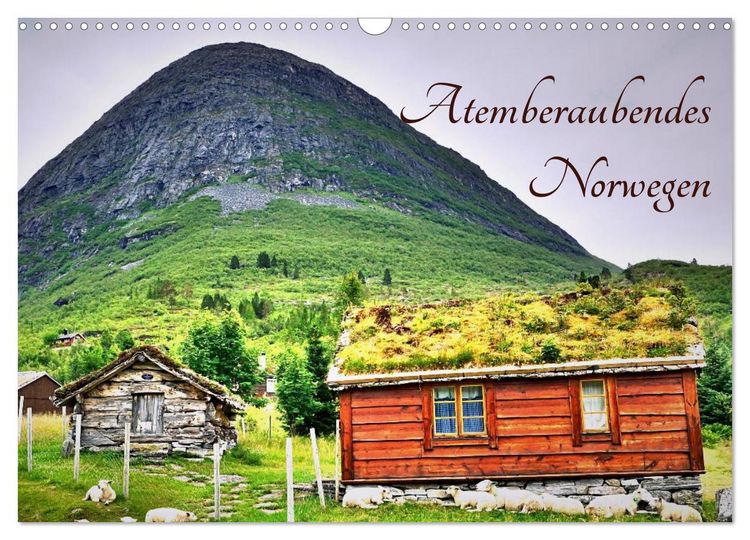 Produktbild: Atemberaubendes Norwegen (Wandkalender 2026 DIN A3 quer), CALVENDO Monatskalender
