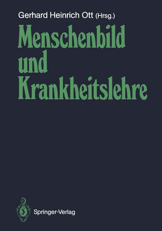 Produktbild: Menschenbild und Krankheitslehre