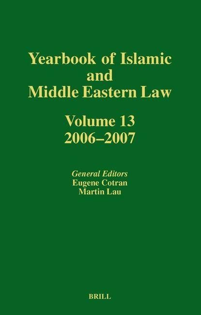 Produktbild: Yearbook of Islamic and Middle Eastern Law, Volume 13 (2006-2007)