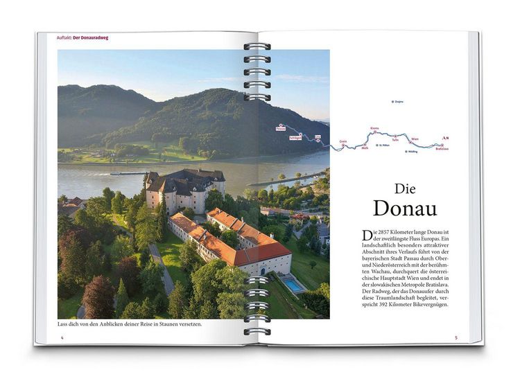 Produktbild: KOMPASS Radreisef&uuml;hrer Donauradweg &Ouml;sterreich