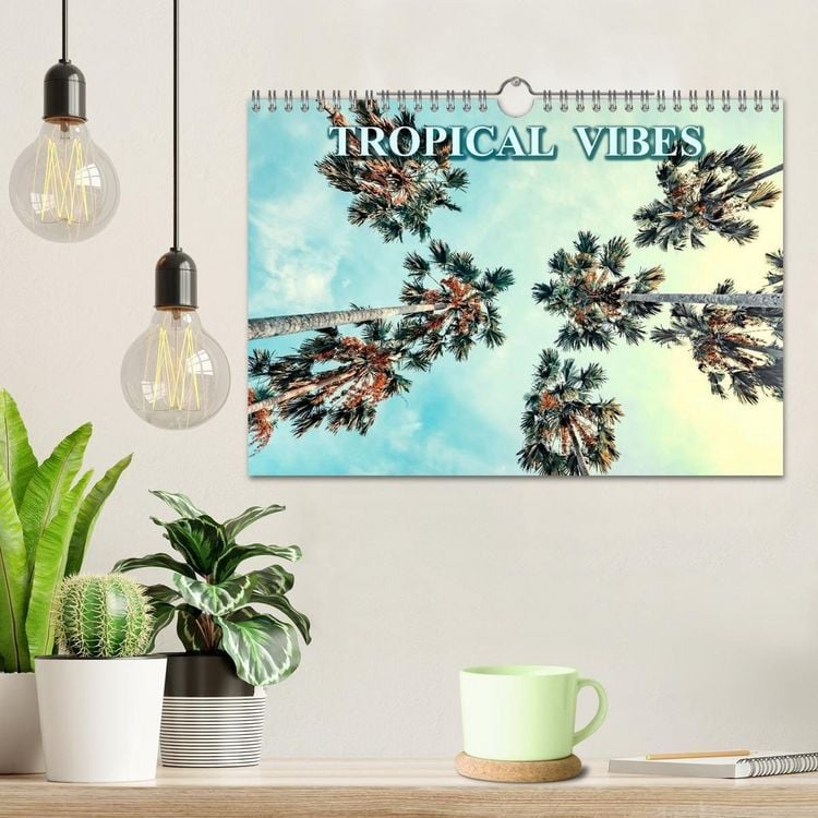Produktbild: Tropical Vibes (Wall Calendar 2027 DIN A4 landscape), CALVENDO 12 Month Wall Calendar