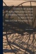 Produktbild: Effect of Some Polyethyleneglycol Derivatives on the Toxicity of Nicotine to Insects /