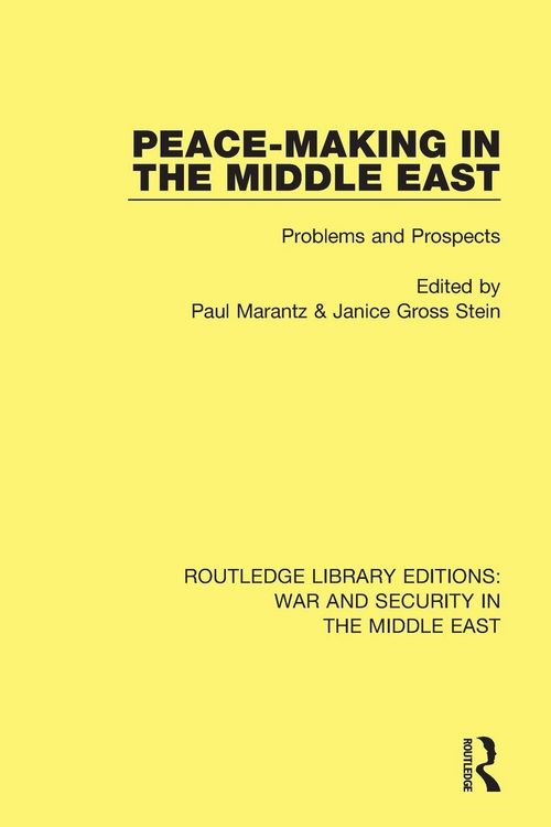 Produktbild: Peacemaking in the Middle East