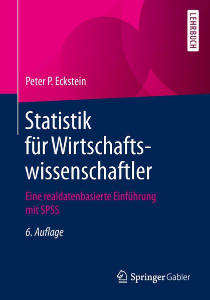 Produktbild: Statistik f&uuml;r Wirtschaftswissenschaftler
