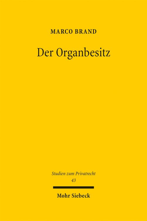 Produktbild: Der Organbesitz