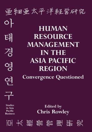 Produktbild: Human Resource Management in the Asia-Pacific Region