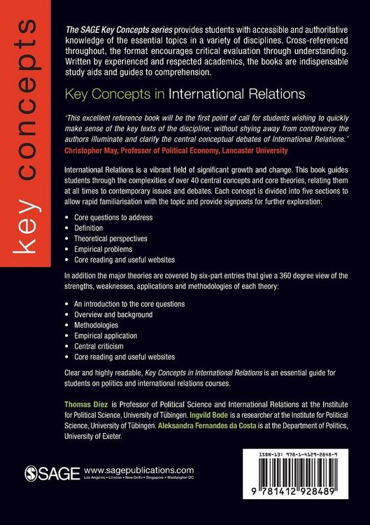 Produktbild: Key Concepts in International Relations