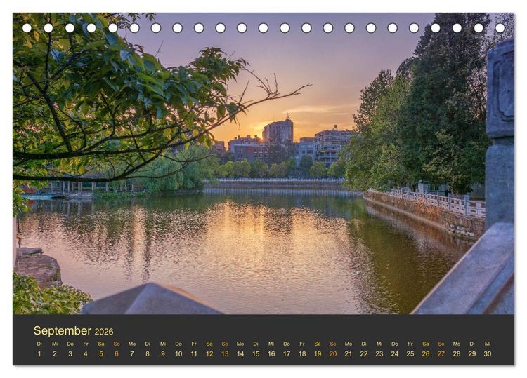 Produktbild: Yunnan - Magische Orte (Tischkalender 2026 DIN A5 quer), CALVENDO Monatskalender